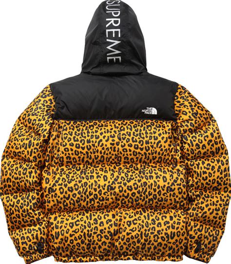 supreme x the north face leopard jacket replica|supreme x the north face jacket.